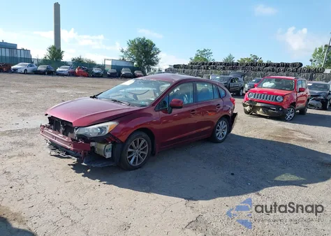 2012 Subaru Impreza 2.0I Premium from USA, damaged, VIN JF1GPAC67CH228279